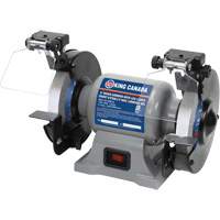Bench Grinder with LED Lights, 6" Wheel Diameter, 3450 RPM EastCoast Offshore Supplies