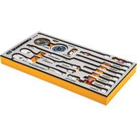 MEGAMOD Master Mechanics Tool Set in Premium Modular Foam Trays with Tool Storage, 1268 Pieces EastCoast Offshore Supplies