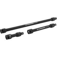 Jeu de rallonges &agrave; chocs verrouillables 3 mcx, Prise de 3/8", Fini Phosphate de mangan&egrave;se, 3 M EastCoast Offshore Supplies