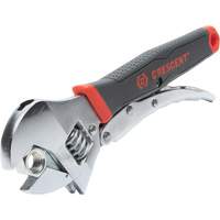 Cl&eacute; bimat&eacute;riau verrouillable et ajustable, 10" lo, la max. 2-18/25", Chrome/Poli EastCoast Offshore Supplies