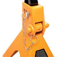 Ratcheting Jack Stand, Locking Pin, 3 tons Capacity, 11-3/4" - 17-1/2" H EastCoast Offshore Supplies