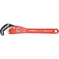 Self-Adjusting Steel Pipe Wrench, 2-1/2" Jaw Capacity, 16" Long, Powder Coated Finish, Non-Ergonomic Handle EastCoast Offshore Supplies