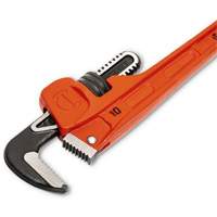SLIM JAW Pipe Wrench, 1-9/10" Jaw Capacity, 10" Long, Powder Coated Finish, Non-Ergonomic Handle EastCoast Offshore Supplies