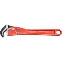 Self-Adjusting Pipe Wrench, 1-1/2" Jaw Capacity, 12" Long, Powder Coated Finish, Non-Ergonomic Handle EastCoast Offshore Supplies