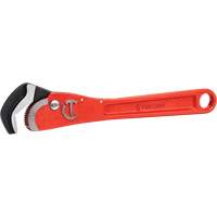 Self-Adjusting Pipe Wrench, 1-1/2" Jaw Capacity, 12" Long, Powder Coated Finish, Non-Ergonomic Handle EastCoast Offshore Supplies