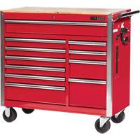 PRC4211 Pro Series Roller Cabinet, 11 Drawers, 42" W x 18" D x Red EastCoast Offshore Supplies