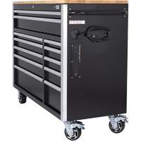 HDRC5212 HD Series Roller Cabinet, 12 Drawers, 51-1/4" W x 21" D x 40-3/10" H, Black EastCoast Offshore Supplies