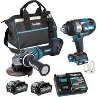 XGT Brushless 2-Tool Combo Kit, Lithium-Ion, 40 V EastCoast Offshore Supplies