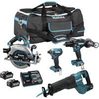 XGT Brushless 4-Tool Combo Kit, Lithium-Ion, 40 V EastCoast Offshore Supplies