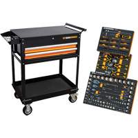 Mechanics Tool Set in Modular Foam Trays with Storage Unit, 194 Pieces EastCoast Offshore Supplies