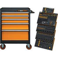 Mechanics Tool Set in Modular Foam Trays with Storage Unit, 247 Pieces EastCoast Offshore Supplies