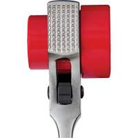 Lineman's 5-in-1 Ratcheting Wrench with Milled Strike Face, 3/4"/1"/1-1/8" Drive, Ergonomic Handle EastCoast Offshore Supplies