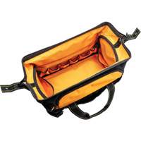Sac &agrave; outils de 20" pour les professionnels, Nylon, 33 pochettes, Noir/Orange EastCoast Offshore Supplies