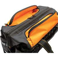 Sac &agrave; outils de 20" pour les professionnels, Nylon, 33 pochettes, Noir/Orange EastCoast Offshore Supplies
