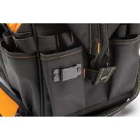 Sac &agrave; outils de 20" pour les professionnels, Nylon, 33 pochettes, Noir/Orange EastCoast Offshore Supplies