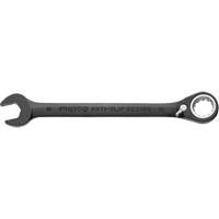 Metric Spline Combination Reversible Ratcheting Wrench, Black/Chrome Finish EastCoast Offshore Supplies