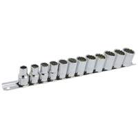 Jeu de douilles m&eacute;triques &agrave; 12 pans SS3812M-12 , 12 Mcx, Prise de 3/8" EastCoast Offshore Supplies