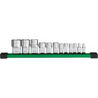 Jeu de douilles, Torx, Prise 1/4"/1/2"/3/8", 12 mr EastCoast Offshore Supplies