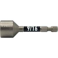Impactech&reg; Nut Driver, 9/16" Tip, 1/4" Drive, 2-9/16" L, Magnetic EastCoast Offshore Supplies