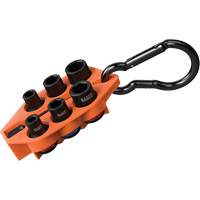 Grab-And-Go Impact Socket Set, SAE, 7 Pcs, Impact, 3/8" Drive Size EastCoast Offshore Supplies