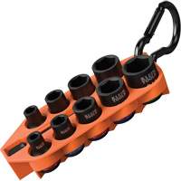 Grab-And-Go Impact Socket Set, SAE, 10 Pcs, Impact, 3/8" Drive Size EastCoast Offshore Supplies