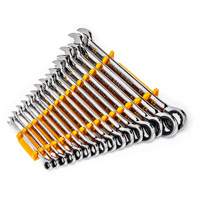 90-Tooth 12 Point Wrench Set, Ratcheting Combination, 16 Pieces, Metric EastCoast Offshore Supplies