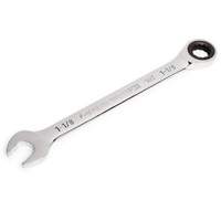 90-Tooth Ratcheting Combination Wrench, 12 Point, 1-1/8", Chrome Finish EastCoast Offshore Supplies