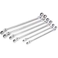 90-Tooth 12 Point Metric GearBox Double Ratcheting Wrench Set, Flex Head, 6 Pieces, Metric EastCoast Offshore Supplies