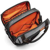 Sac ouvert de 17" pour outils d'ouvrier, Polyester, 3 pochettes, Noir/Gris/Orange EastCoast Offshore Supplies