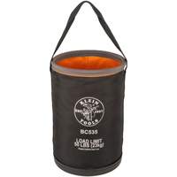 Straight Utility Bucket, 17" L x 12" W x 4" H, Nylon, Black/Grey/Orange EastCoast Offshore Supplies