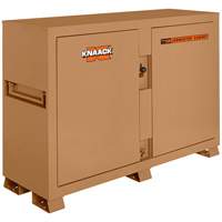 Model 129 Bin Storage Cabinet with Padlock, Steel, 48 Cubic Feet, Tan EastCoast Offshore Supplies