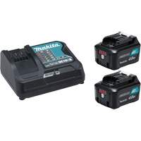 Ensemble de d&eacute;part CXT avec chargeur rapide et deux batteries de 4?Ah, 12 V, Lithium-ion EastCoast Offshore Supplies