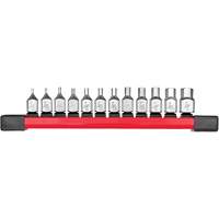 Jeu de douilles longues &agrave; embouts SAE, Hexagonale, Prise 1/4", 12 mr EastCoast Offshore Supplies