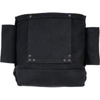 Phantom Collection Nut & Bolt Bag with 2 Sleeves, Canvas, 3 Pockets, Black EastCoast Offshore Supplies