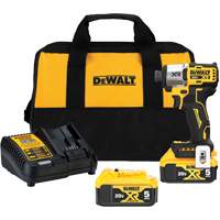 Ensemble de tournevis &agrave; chocs MAX* XR &agrave; trois vitesses, 1/4", 1825 lb-po Couple max., 20 V, Lithium-ion EastCoast Offshore Supplies