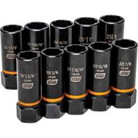 Jeu de douilles d'extraction Bolt Biter, 10 Mcx, Chocs, Prise de 1/2", Profond EastCoast Offshore Supplies