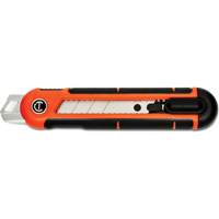 25mm Snap Off Blade Retractable Knife, Steel, Plastic Handle EastCoast Offshore Supplies