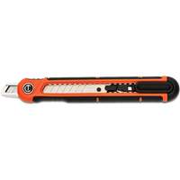 9mm Snap Off Blade Retractable Knife, Steel, Plastic Handle EastCoast Offshore Supplies