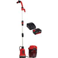 Cordless Clean Water Rain Barrel Pump with 4Ah Battery & Charger Starter Kit, 18 V, 792.5 GPH EastCoast Offshore Supplies