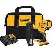 Ensemble de cloueuse droite sans fil pour la finition de cal 16 XR, 20 V, Lithium-ion EastCoast Offshore Supplies