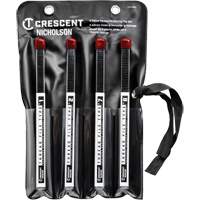 4-Piece Thread Restoring File Set, Square, 9" EastCoast Offshore Supplies