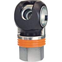 TOPQUIK SC Industrial Quick Coupler, Nickel-Plated Steel, 1/2", Female NPT, 359 PSI EastCoast Offshore Supplies