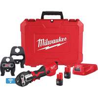 Ensemble d'outil de presse M12 FORCE LOGIC avec ONE-KEY dot&eacute; de m&acirc;choires CTS-V, 1/2" - 1", Motoris&eacute; EastCoast Offshore Supplies