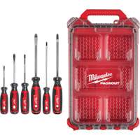 Ensemble de tournevis &agrave; prise coussin&eacute;e avec organisateur compact &agrave; profil bas PACKOUT, 6 m EastCoast Offshore Supplies