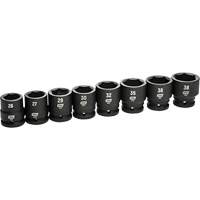 Jeu de douilles m&eacute;triques &agrave; 6 pans, 8 Mcx, Chocs, Prise de 3/4" EastCoast Offshore Supplies
