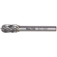 Double Cut Cylindrical Round Nose Carbide Burr, 1/2" Dia., 1" Depth of Cut EastCoast Offshore Supplies