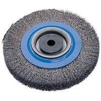Brosses rotatives &agrave; fils torsad&eacute;s d'&eacute;tabli, 6" dia., Fils 0,0118", Arbre 1/2" - 1-1/4" EastCoast Offshore Supplies