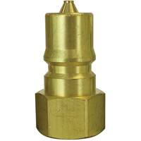Hydraulic Quick Coupler Plug, 3/8" Dia., Brass EastCoast Offshore Supplies