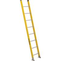 Industrial Extra Heavy-Duty Straight Ladders (5600 Series), 8', Fibreglass, 375 lbs., CSA Grade 1AA EastCoast Offshore Supplies