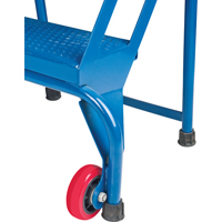 Portable Folding Ladder, 2 Steps, Perforated, 20" High EastCoast Offshore Supplies